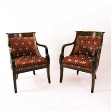 Carica l'immagine nel visualizzatore di Gallery, Coppia poltroncine Impero