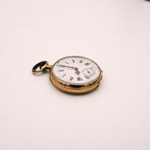 Carica l'immagine nel visualizzatore di Gallery, Orologio da taschino in oro fine '800. Doppia cassa posteriore. - End 1800s gold pocket watch. Back side-