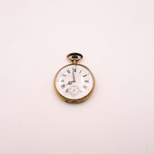 Carica l'immagine nel visualizzatore di Gallery, Orologio da taschino in oro fine '800 marcato Perret- Breguet. - End 1800s gold pocket watch signed Perret-Breguet.