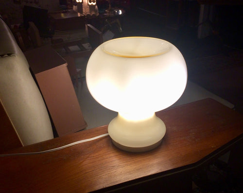 Lampada anni 60 in opaline - 1960s opaline lamp
